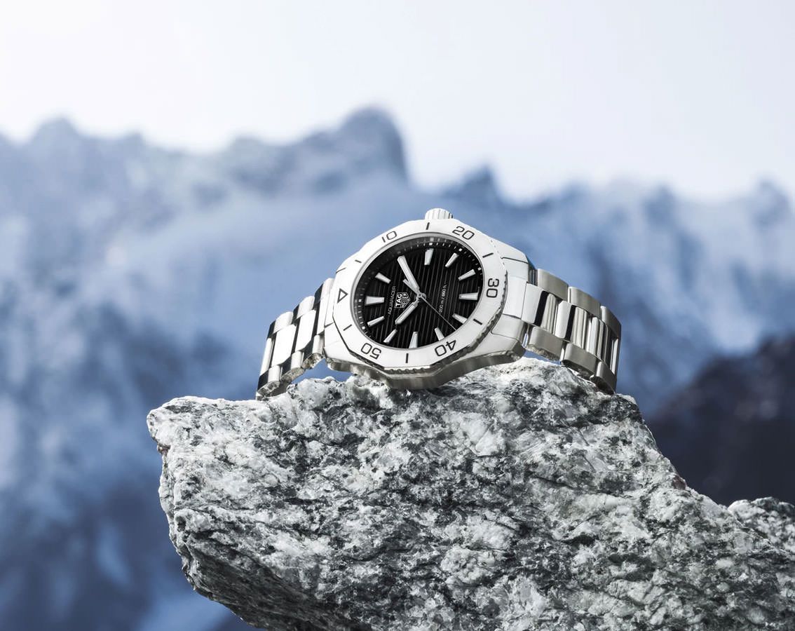 TAG Heuer Aquaracer BA0627 Black Dial, Steel, Professional 200